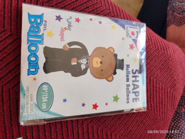 Globo Qualatex Muñeco Nieve 36/91cm