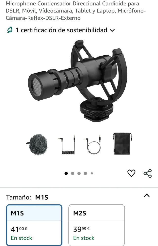 Microfono a condensatore SYNCO Mic-M1S