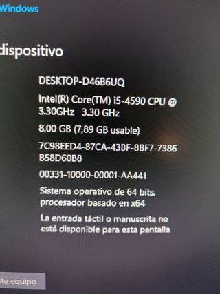  HPEliteDesk i5+8GB+1TB HDD