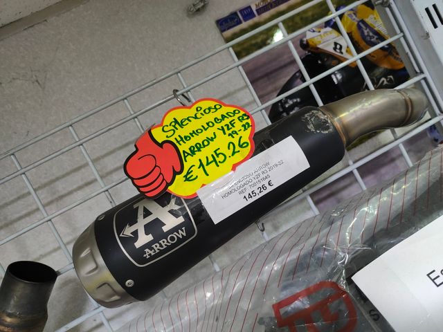 Silencioso Arrow Yamaha YZF R3 2019-22 Homologado