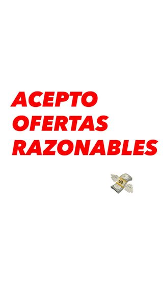 Acepto ofertas razonables