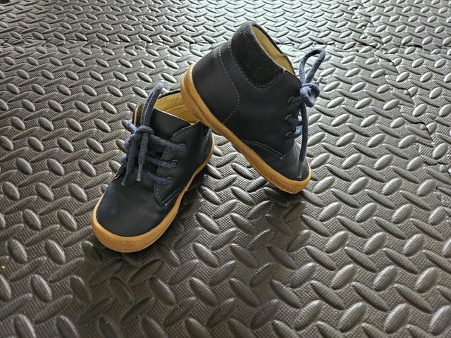 Botas de pele para bebé, tamanho 21, Primigi