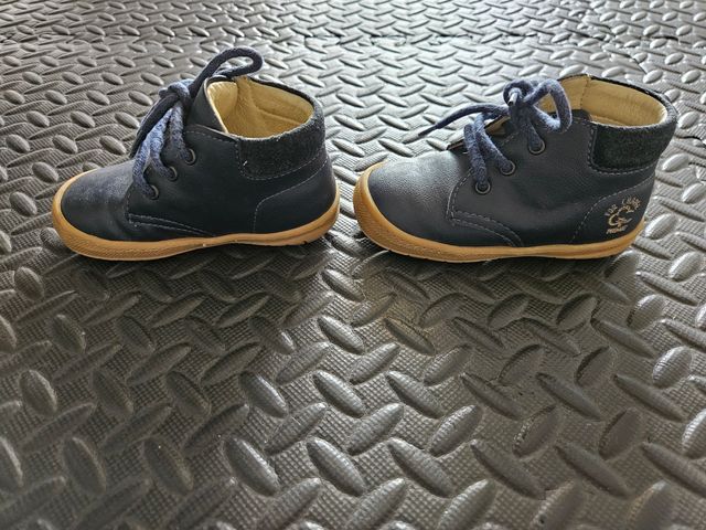 Botas de pele para bebé, tamanho 21, Primigi