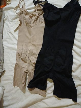 Fajas Curvify cuerpo entero beige y negro