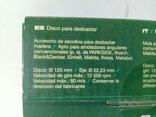 Discos Radial PARKSIDE 125mm