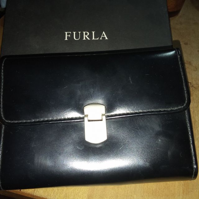 Portafoglio Furla donna in pelle nero
