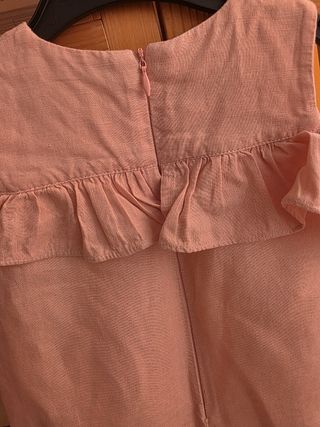 Vestitino bambina rosa con fiori