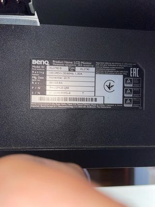 Monitor BenQ Zowie Negro