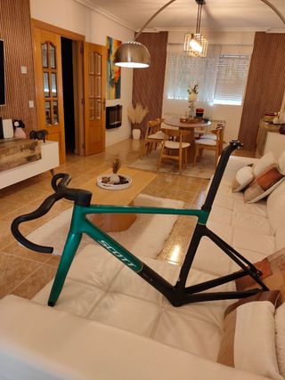 Cuadro Scott Addict RC Aston Martin team. Talla M