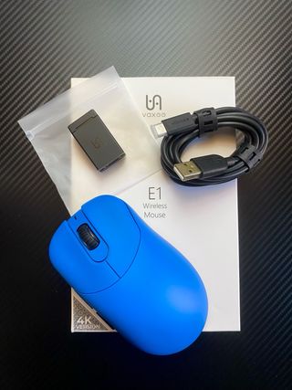 Mouse wireless Vaxed E1 4K blu