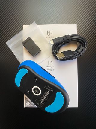 Mouse wireless Vaxed E1 4K blu