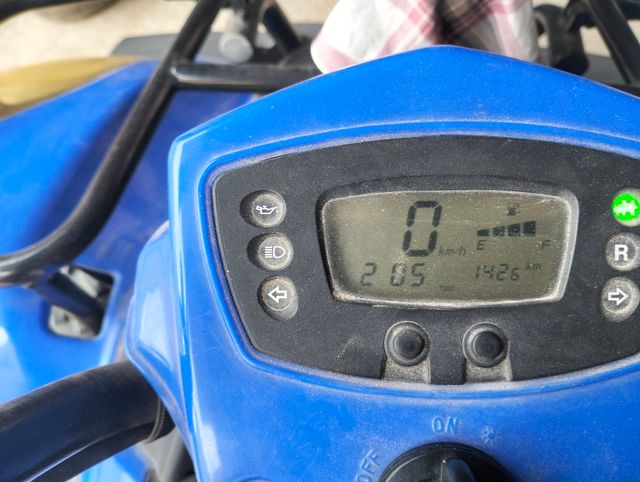 Kymco MXU 50 Quad Azul