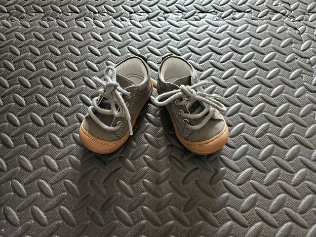 Botas bebé pele pele tamanho 18 Vertbaudet