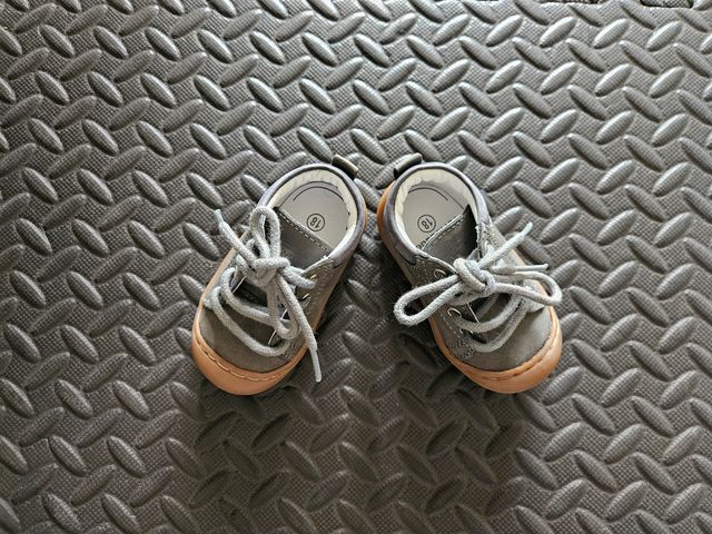 Botas bebé pele pele tamanho 18 Vertbaudet