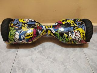 Hoverboard con diseño graffiti