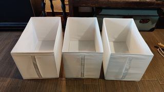 6Cajas de Almacenaje Ikea Blancas