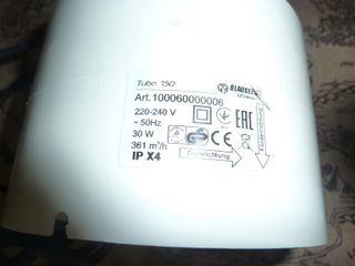 Extractor de aire 150mm