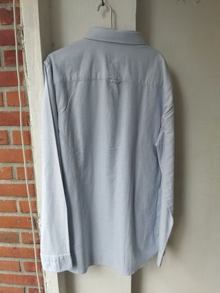 Camisa Oxford Kiabi Azul Talla L Hombre Alto