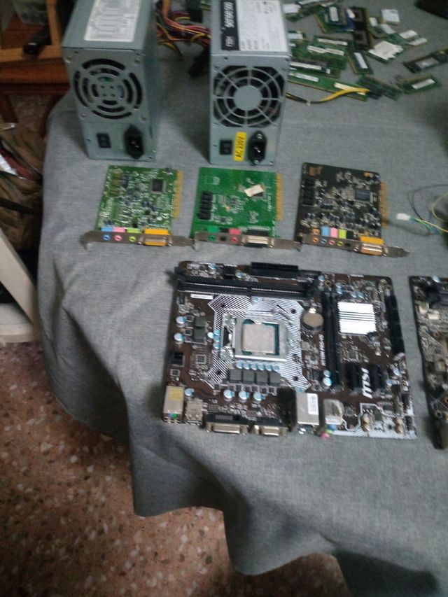 Placas Base y Componentes para pc