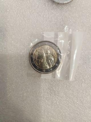 Lote 4 monedas 2€ conmemorativas Reserva Luis M.