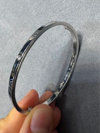 Pulsera Cartier Love Pequeña 6 Diamantes T16 