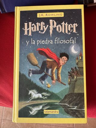 Libro Harry Potter y la Piedra Filosofal
