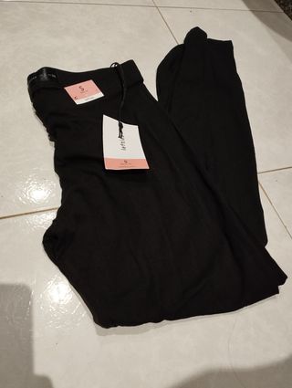 Leggings Lefties Talla S Azul y Negro
