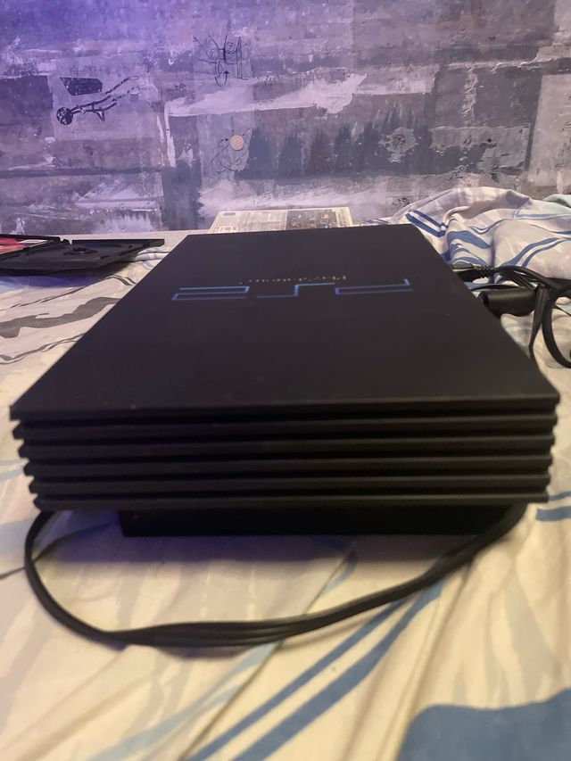 PlayStation 2 Fat Negra