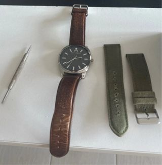 Reloj Scalpers verde militar y Marrón.