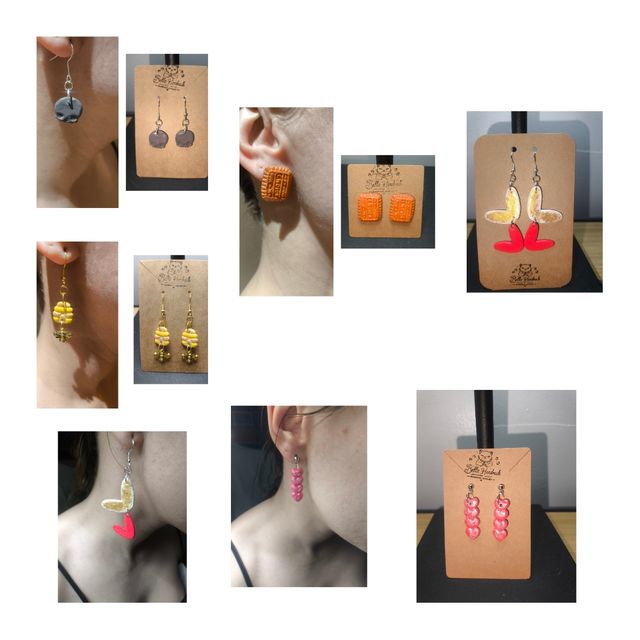 Pendientes artesanales