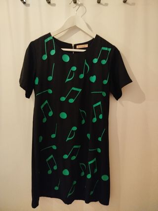 Vestido Kling Negro Talla L