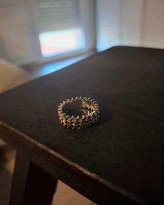Anillo Y2k Plateado