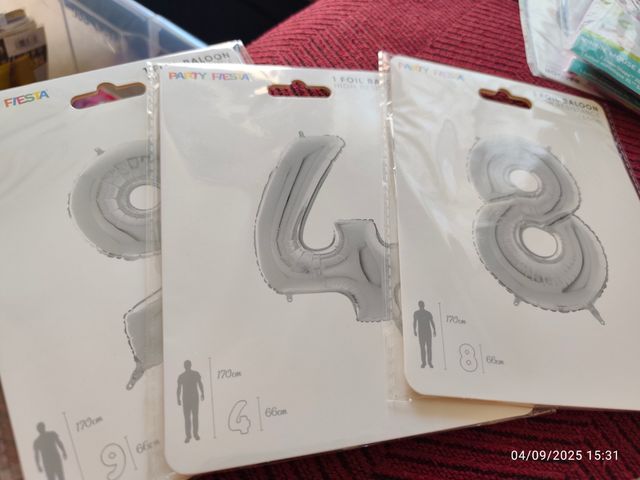 Globos de Fiesta Número #