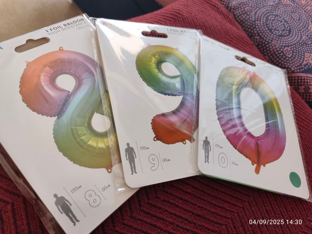 Globos de Fiesta Número #