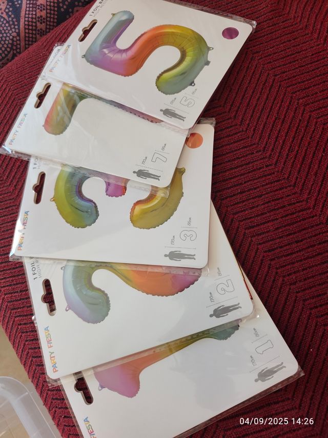 Globos de Fiesta Número #