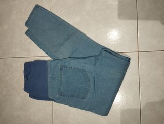 Pantalón premamá Lefties azul