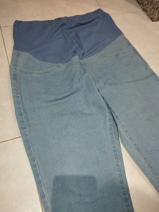 Pantalón premamá Lefties azul
