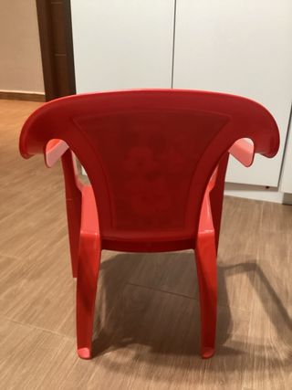Silla infantil Mickey Mouse roja