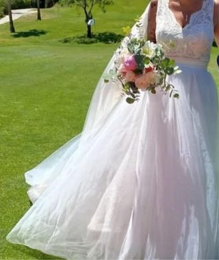 Vestido de Novia Blanco