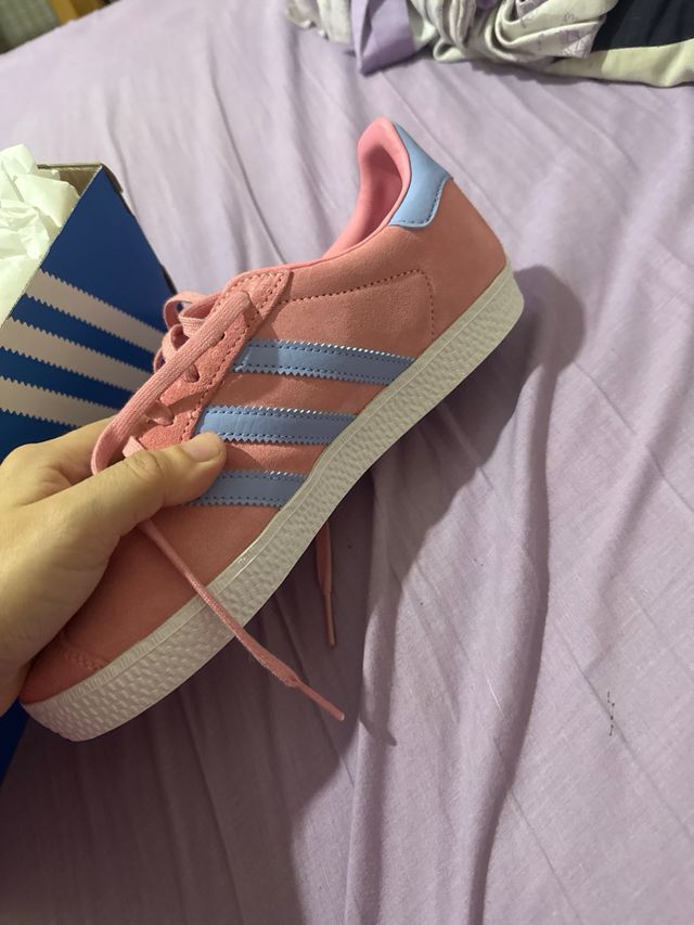 Adidas Gazelle J Zapatillas Talla 38 Azul