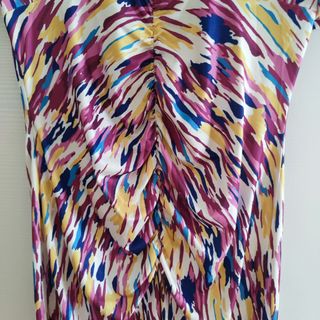 Vestido de fiesta multicolor