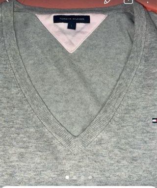 Jersey Tommy Hilfiger Gris Talla L