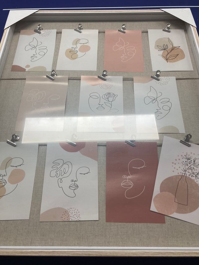 Collage Clip Wall Decor Frame (50 x 60 cm)