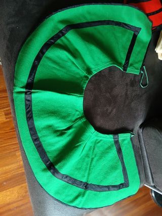 Ropa Regional Infantil Niña Verde/Negro/azul/rojo