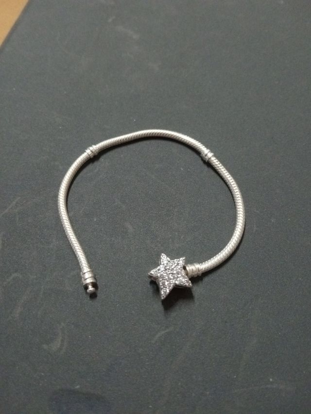 Pulsera Pandora Estrella Brillante Plata