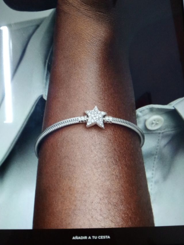 Pulsera Pandora Estrella Brillante Plata