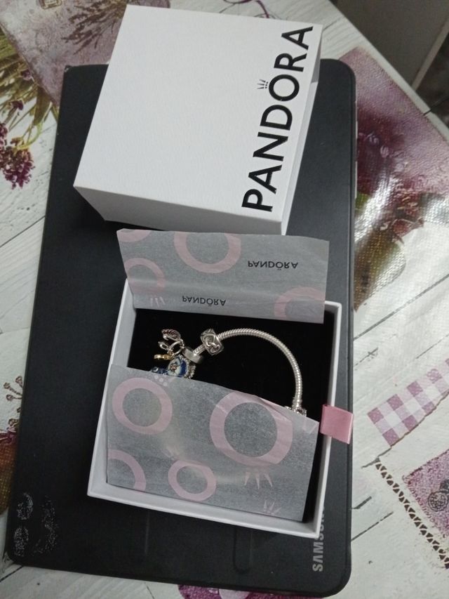 Pulsera Pandora Estrella Brillante Plata