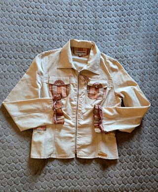 Conjunto Jaqueta e Calças Estampadas