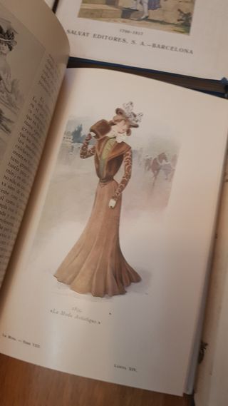 La moda. Historia del traje en europa