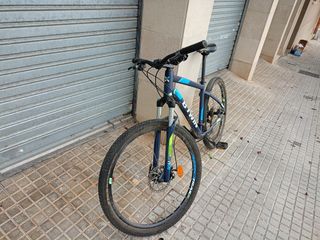 Bicicleta de Montaña Azul